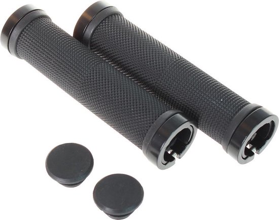 Poignées Guidon Vélo VGOL 1 Paire - Ergonomiques Antidérapantes Pour VTT BMX Urbain - Diamètre 21,8-22,2 Mm