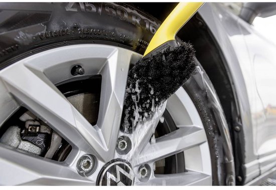 Kärcher Velgenwasborstel - Past op K 2 t/m K 7 - Velgen - Spaken - Geschikt voor alle type (motor)fietsen en auto's - Hoge kwaliteit borstelharen