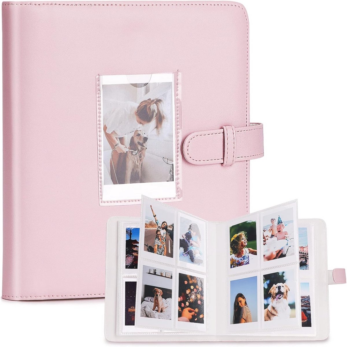 Fotoalbum voor 3 inch Instax films - 272 foto-opslagcapaciteit, duurzaam en veelzijdig