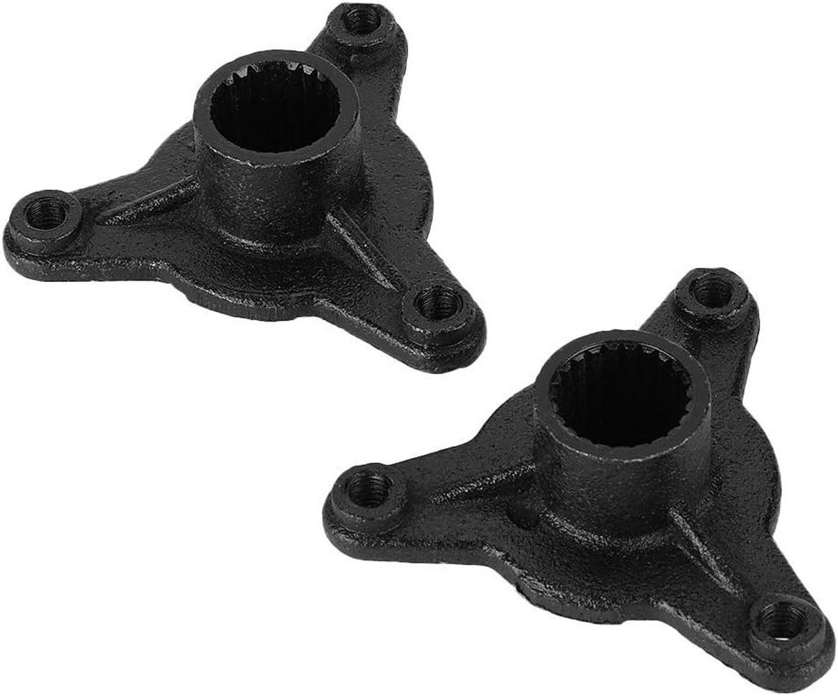 Rear Wheel Axle Hub 78mm - 1 Pair, Aluminum Strong, 3 Studs Stainless, For 110cc Quad ATV, Dune Buggy, Go Kart