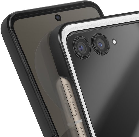 Étui de protection Avizar pour Motorola Razr 60 et 50 5G avec charnière, Wit