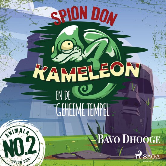Spion Don Kameleon en de geheime tempel - cover