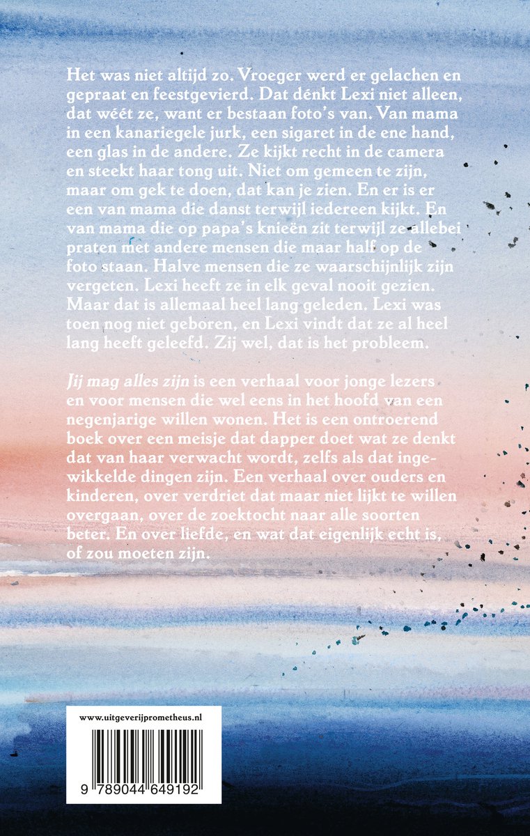Jij mag alles zijn - back cover
