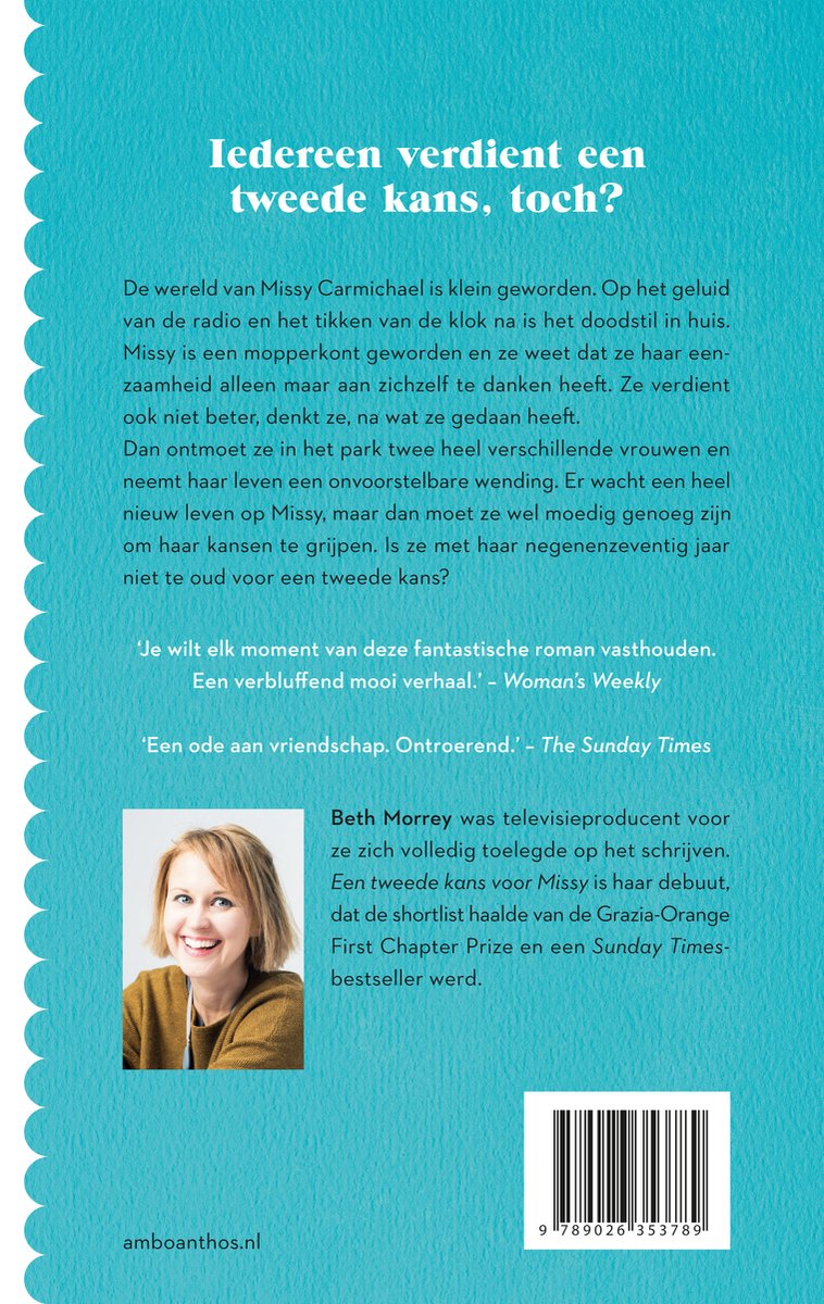 Een tweede kans voor Missy - back cover