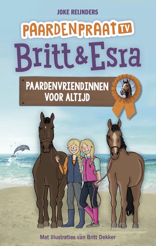 Paardenpraat tv Britt & Esra - Paardenvriendinnen voor altij ... - cover