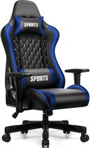 Bol.com Hiaonyx gamestoel - Hiaonyx Gaming Stoel - 170° Verstelbare Rugleuning - Gaming Stoel met inklapbare Voetsteun - racerst... aanbieding