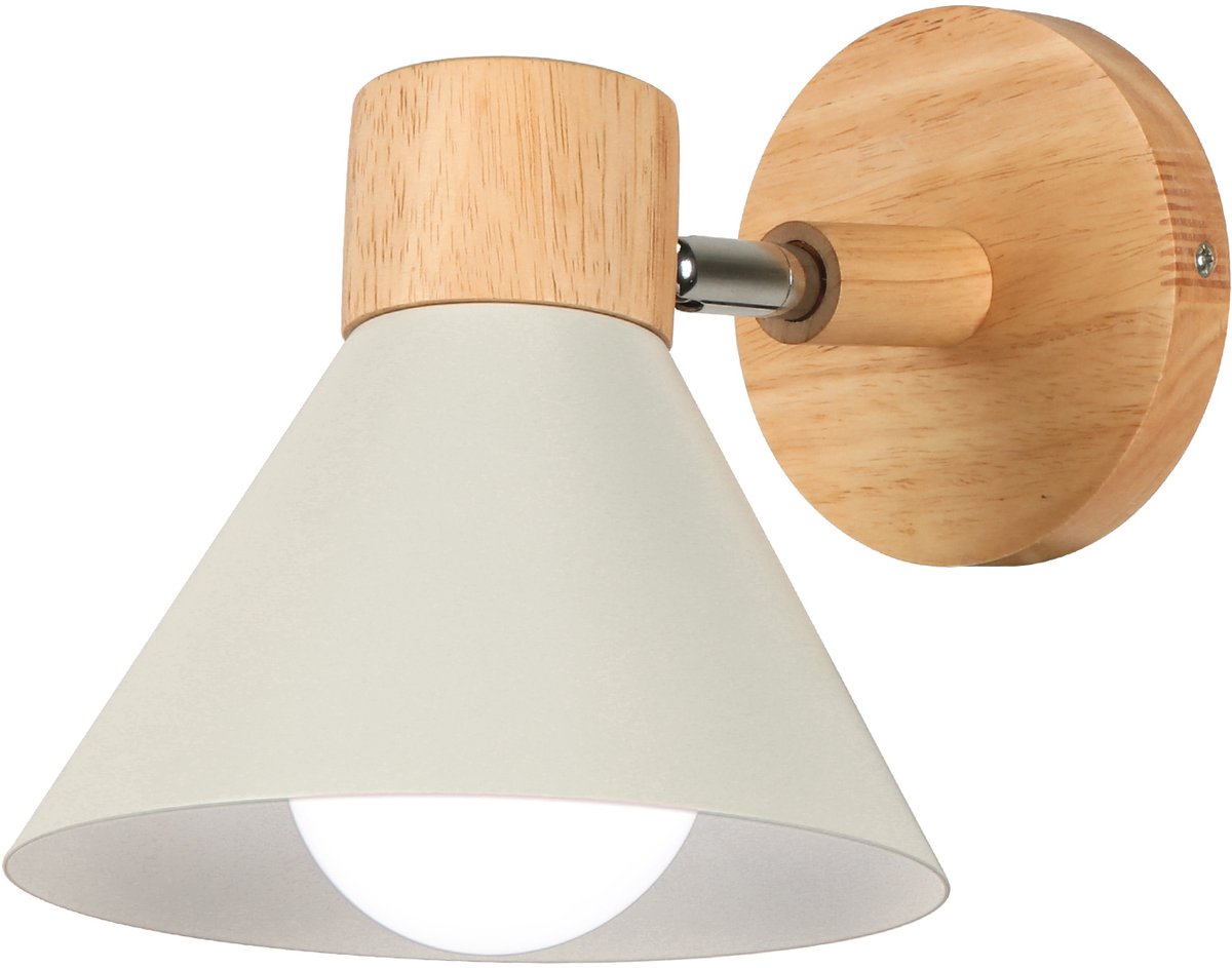 Wandlamp Moderne Binnen E27 Wandverlichting Verstelbare voor Slaapkamer Woonkamer Gang Wit