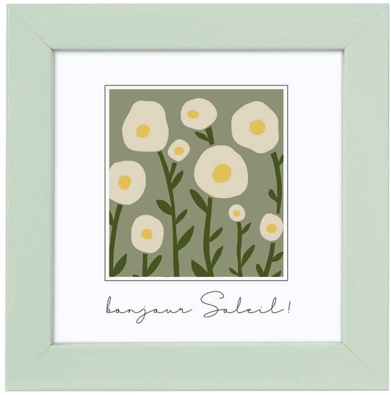 Goldbuch - Cadre photo Aura - Vert menthe - 10x10 cm