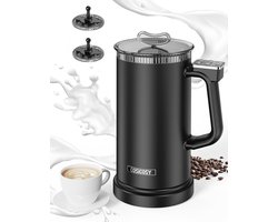 Elektrische melkopschuimer met 4 modi - Voor warme en koude melkverwarming, 350 ml, 500 W