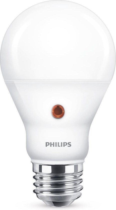 Goede bol.com | Philips LED Licht/Donker Sensor E27 6.5-60W E27 2700K 806lm XF-49