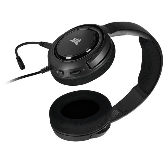 Corsair HS35 Gaming Headset - Carbon Zwart - Compatibel met meerdere platforms - Corsair