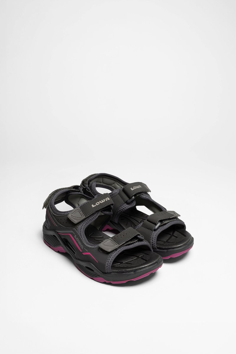 DURALTO TRAIL WS Graphite Berry Damessandalen voor buiten Grijs