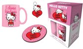 Coffret cadeau Hello Kitty Hello Kitty (Mon Cœur) Emballage éventail multicolore