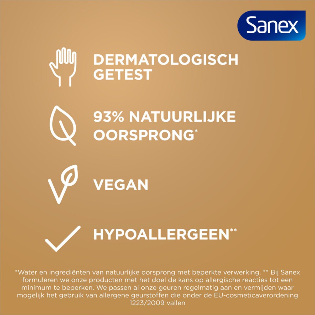 Goedkoopste 3x Sanex Douchegel Zero Dry Skin 400 ml