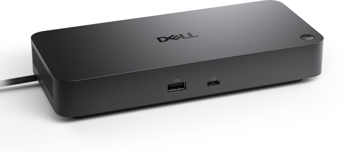 DELL WD25 bedraad USB 3.2 Gen 2 (3.1 Gen 2) Type-C zwart