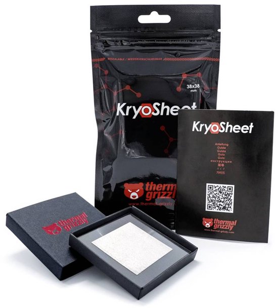Thermal Grizzly Kryosheet 38x38 - Thermische mat