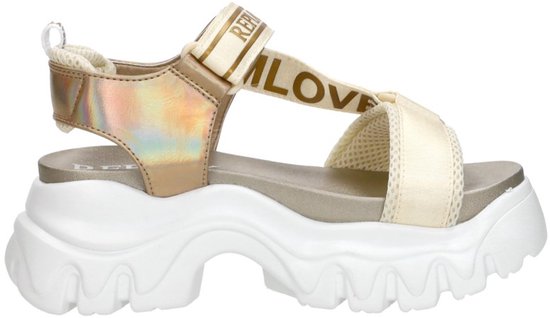 Sandales pour femmes Replay Juyce JR 1 Meiden - Couleur or - Taille 34