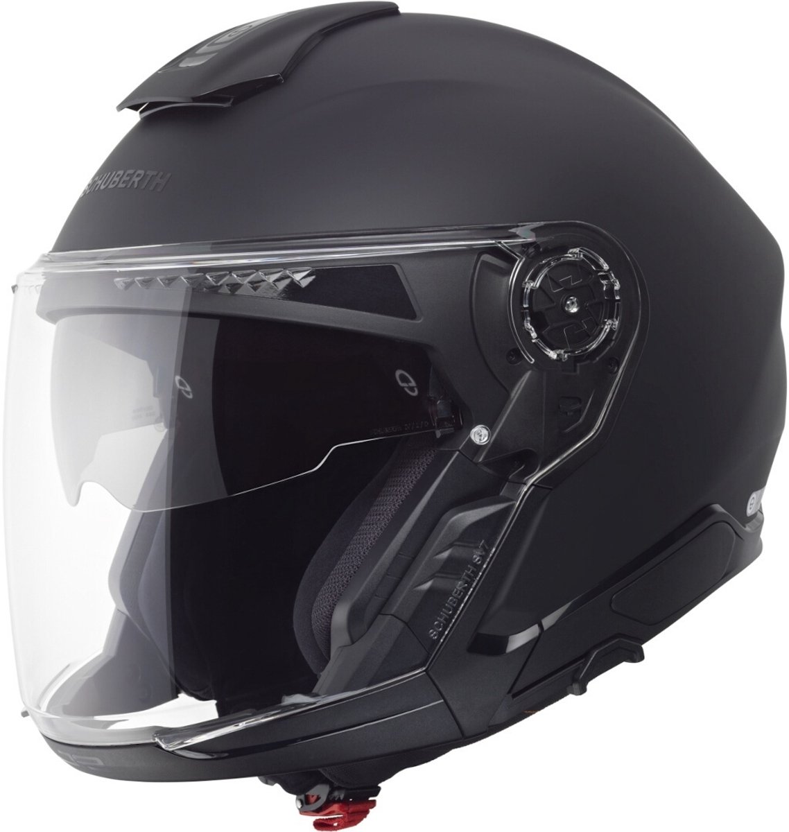 Schuberth J2 Mat Zwart Jethelm - Maat S - Helm
