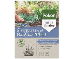Pokon Siergrassen & Bamboe Mest - 1kg - Meststof - 3-in-1 werking