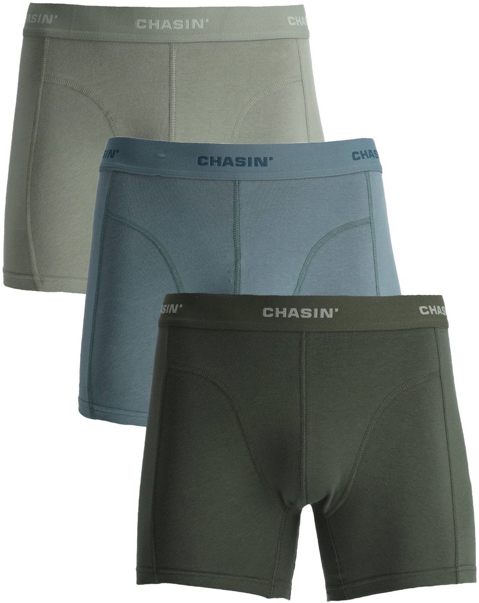 CHASIN' Onderbroeken Heren - Thrice Jade - Boxershorts - 3-Pack - Meerkleurig