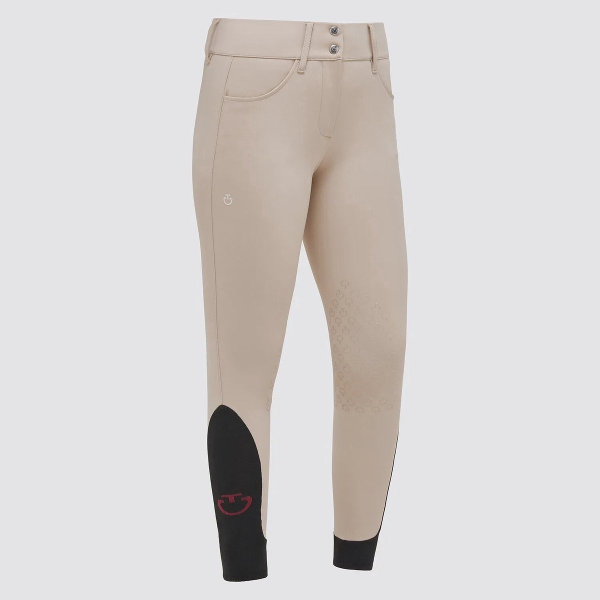 Cavalleria Toscana Dames Rijbroek Hoge Taille Kniegrip XS Zwart