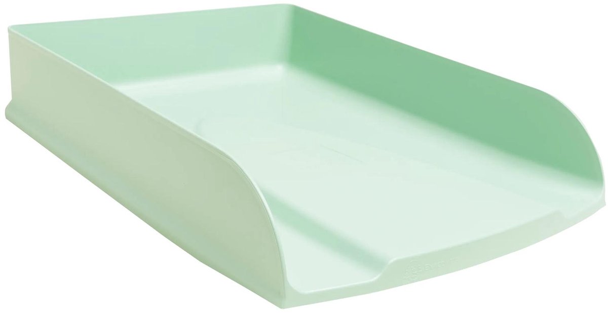 Exacompta 6x Horizontale brievenbakken Combo Styli AutentiK - Saliegroen - 11180D