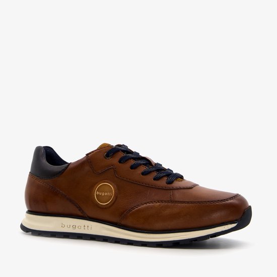 Heren Bruin Bugatti Schoenen Heren Cognac Bugatti Sneakers Heren