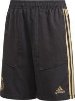 adidas Real Madrid Woven Short 2019/2020 Junior - Zwart - Maat 152