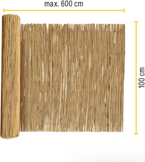 Sol Royal Rieten Matten Natuur 180x600cm (HxB) - Duurzaam