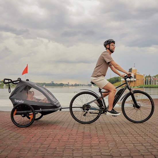 Lionelo Cama - 2-in-1 product - een fietsaanhanger en een wandelwagen van LIONELO — afbeelding 5