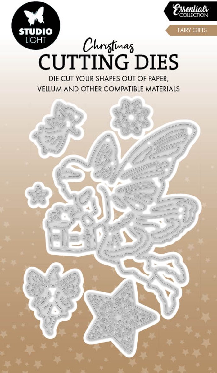 Cutting die Fairy gifts - Essentials nr. 1017
