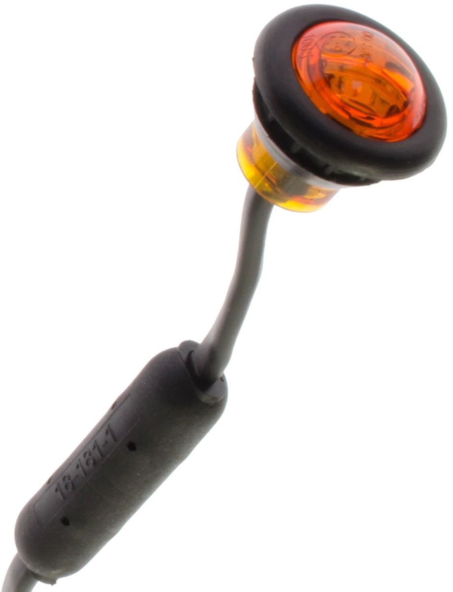 Markeringslicht - Ledson - Pearl - Amber - 12V-24V