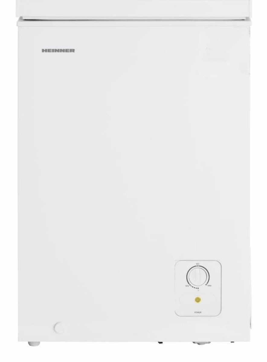 Heinner HCF-HS95E++ Vrieskist – 95 L – Mechanische Bediening – Inclusief 1 Mand – Wit – 5 Jaar Garantie