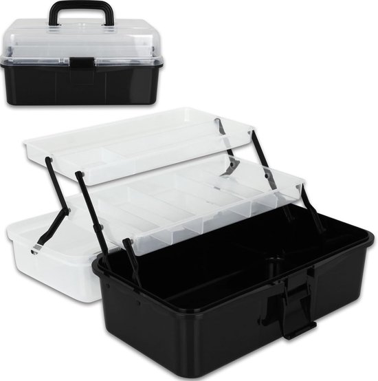 Set de pêche XQMax - Mallette de 115 pièces - Matériel de pêche - Leurres - La pêche - Flotteurs - Accessoires de vêtements pour bébé de pêche - Pour petits et grands