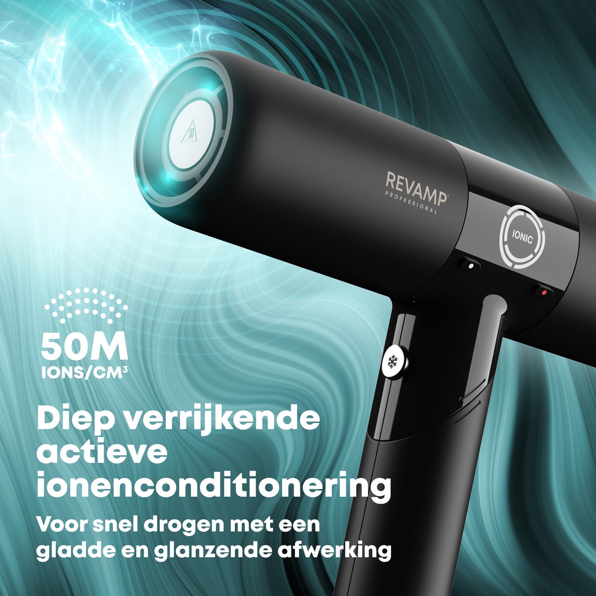 Revamp Professional DR6500 Fohn Met Diffuser - Haardroger - afbeelding 3