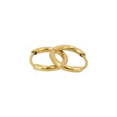 Boucle d'oreille Kalli en Goud inoxydable 1893 or 11 mm