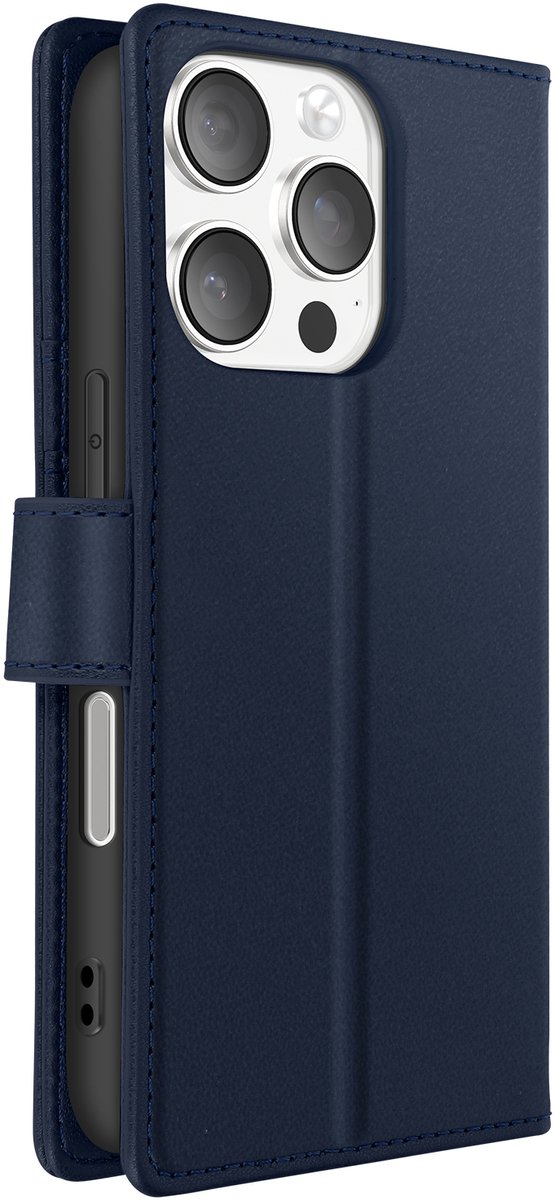 Mayaxess, Hoesje Geschikt voor Apple iPhone 16 Pro Afneembare Shell, Nachtblauw