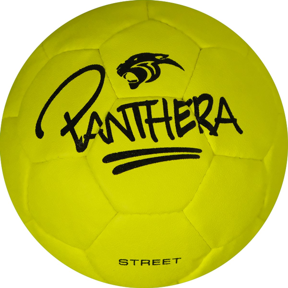 Panthera - Burner bal - Zachte handbal - 15 cm - Geel - Handbal - Street handbal - Straat handbal