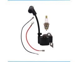 Geschikt voor Ontstekingspoel met bougie voor STIHL kettingzaag 017 018 MS170 MS180 MS 170 180 Vervanging 1130 400 1302