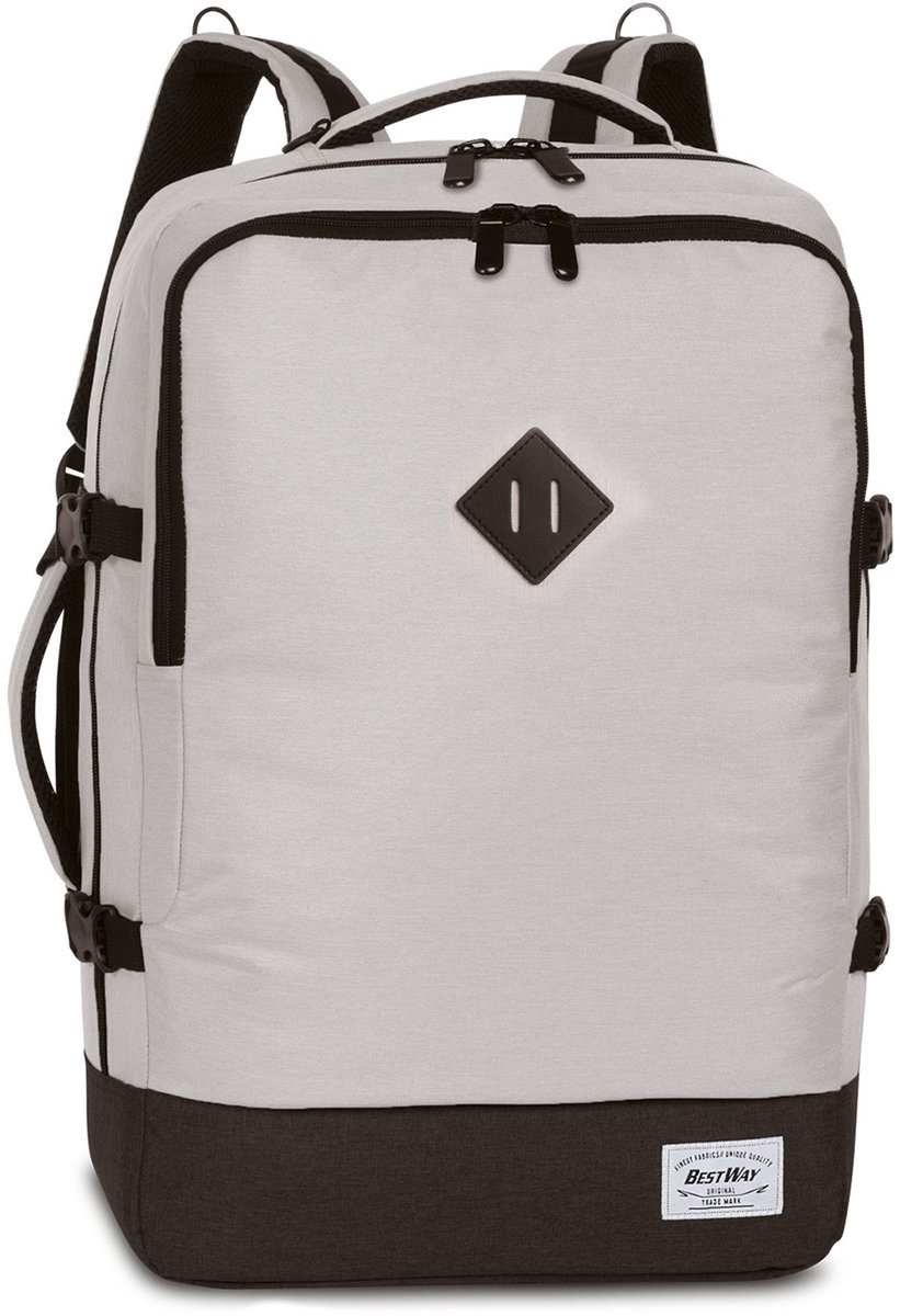 Worldpack Bestway Cabin Pro Dagrugzak 54 cm Laptop compartiment - 42cm (17 duim) - steingrau