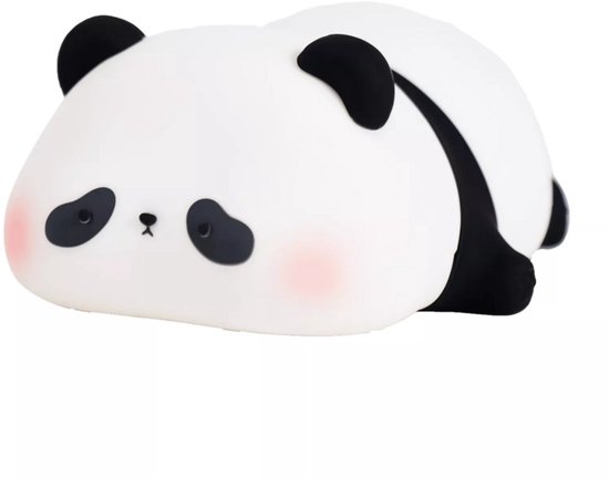 Kinder Nachtlampje Panda - Nachtlampje Baby - Met aanraaksensor- Veilig voor kinderen - USB Oplaadbaar - Dimbaar - LED - Slaap Maatjes