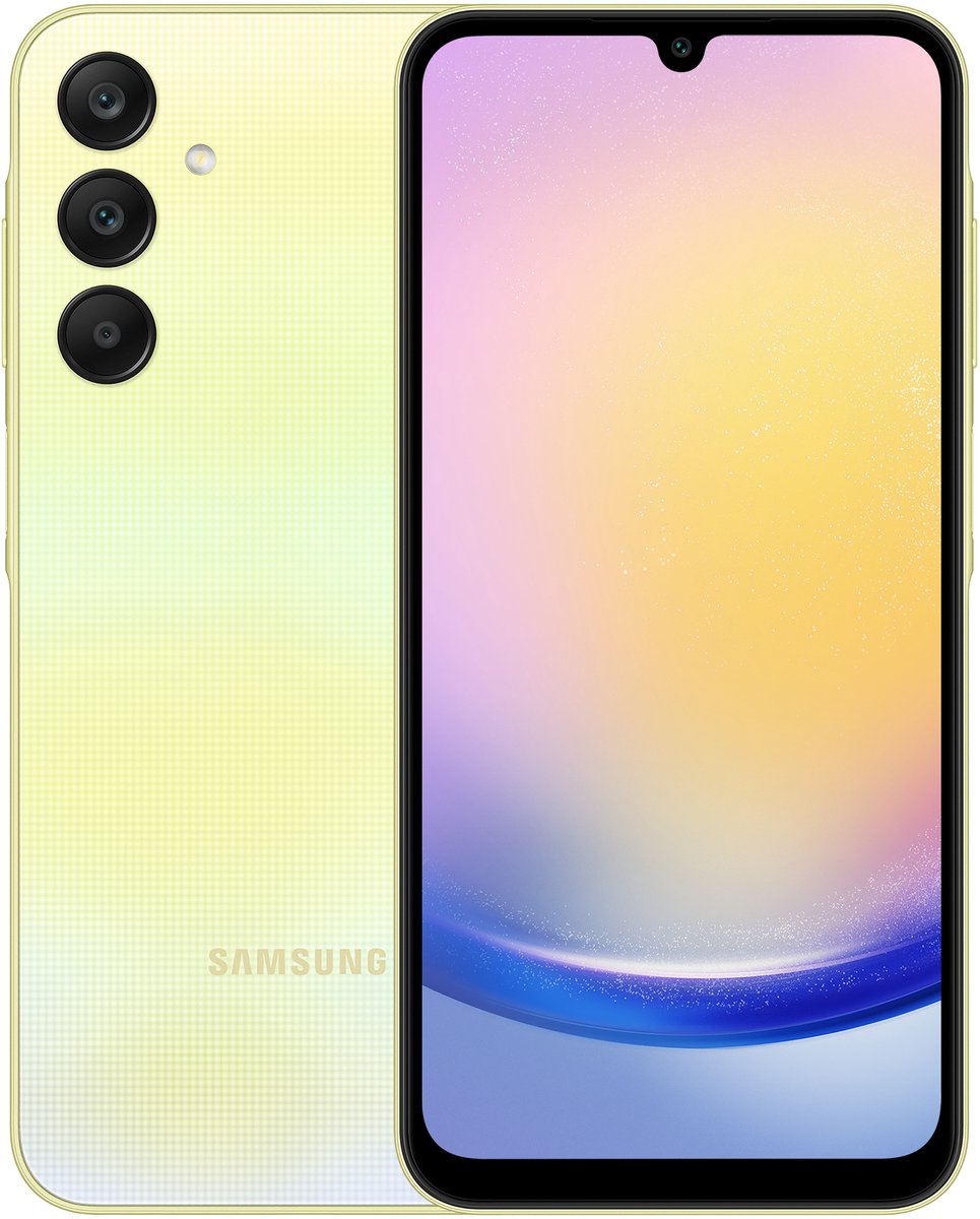 Bol.com Samsung Galaxy A25 5G - 256GB - Yellow aanbieding
