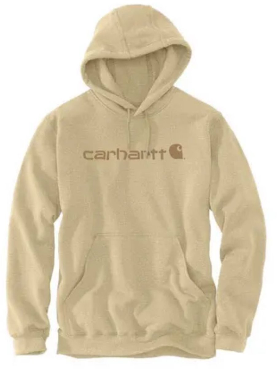 Carhartt Loose Fit Midweight Casual Sweater Heren S Beige
