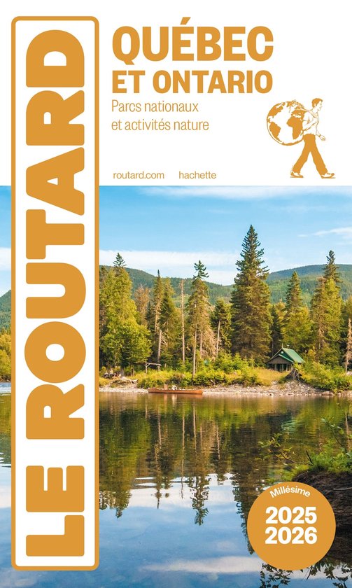 Guide du Routard Québec et Ontario 2025/26 - cover