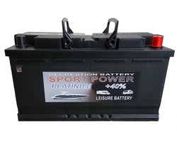 Platinum 100ah Semitraktie accu