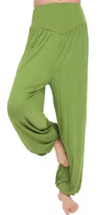 AIEOE Comfortabele yogabroek voor heren met elastische taille, losse