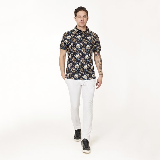Func Factory mannen Polo light flower maat L van Func Factory — afbeelding 4