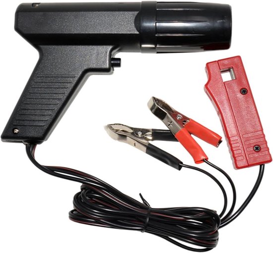 Digital Engine Timing Light, Motor Timing Light Inductive Strobe Timing Light 12V Ignition Timing Light for Car Motorcycle Marine