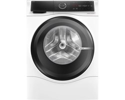 Bosch Serie 8 WNC254A40, Voorlader, Vrijstaand, Wit, Links, Zwart, Touch