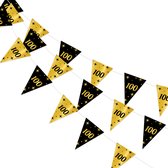 BTH - 16 Jaar Feestgordijn - Goud & Zwart 2x1 m - Folie Backdrop - Verjaardag Versiering - Feestversiering - Sweet 16 kopen